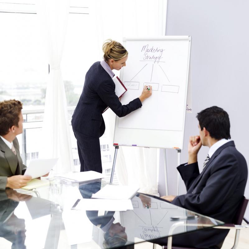 Business Professionals Planning a Marketing Strategy